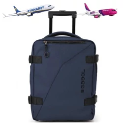 Gabol Canada bővíthető WizzAir-méretű gurulós kabintáska, kabinhátizsák GA-125244K