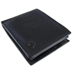 Farkas férfi bőr pénztárca RFID, fekete (FB-7001F)