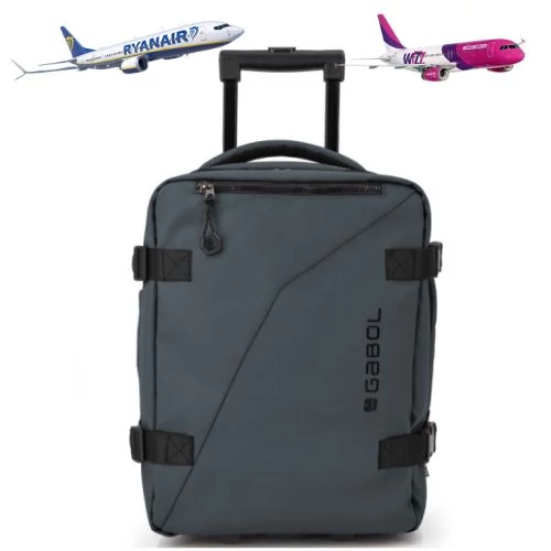Gabol WizzAir-méretű gurulós kabintáska, kabinhátizsák (GA-125244Z)